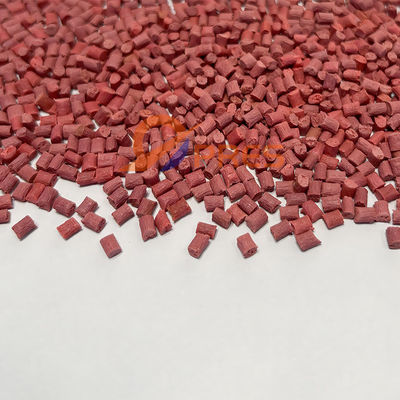 좋은 가격 50% 유리섬유 강화 빨간색 PPS 플라스틱 재료 펠렛 구슬 열 moldable 온라인으로