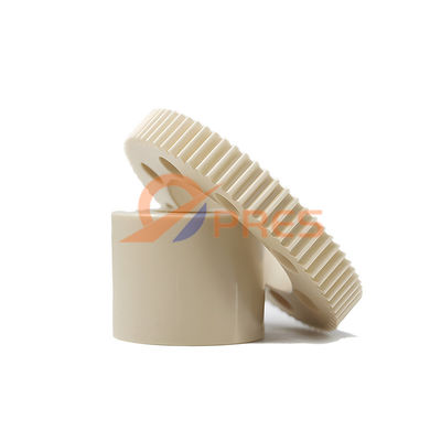 주문 고강도 마모 저항 PEEK 부품 기어 CNC 가공 REACH 인증 online manufacture
