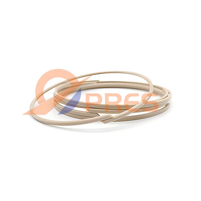 주문 자연 색상 좋은 차원 안정성 Peek Backup Rings 사용자 정의 online manufacture