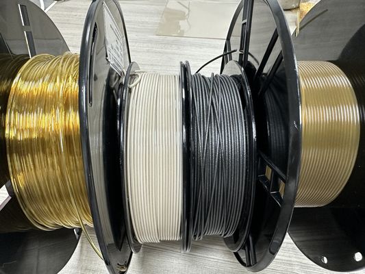 주문 1.75mm 3D 프린팅 필라멘트 PEI  رز인 앰버 컬러 3850Mpa의 높은 튼력 모듈 online manufacture