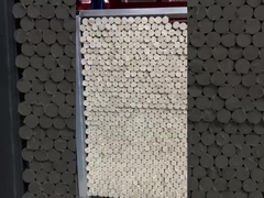 고온 내성 공학 플라스틱 PEEK 막대기 막대기 유리 꽉 찼다 연속 진압